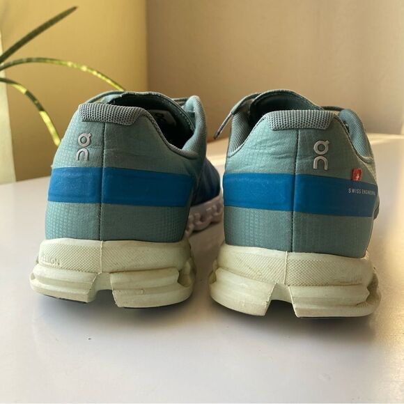 ON Running Men’s Cloudflow III Running Shoe in Sea Petrol size 9 - Picture 4 of 10